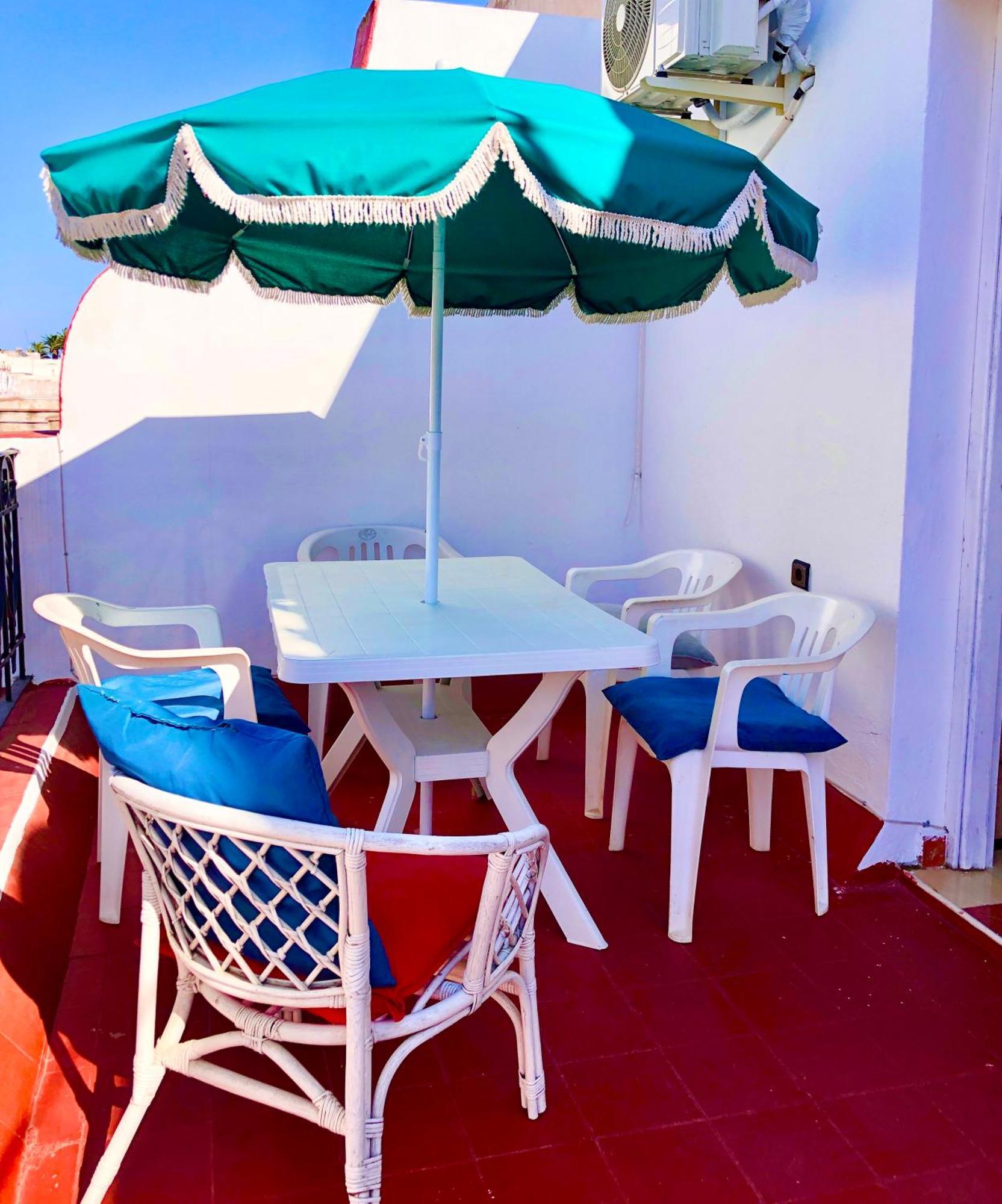 Tétouan Joli Appart Avec Terrasse Au Centre Ville מראה חיצוני תמונה