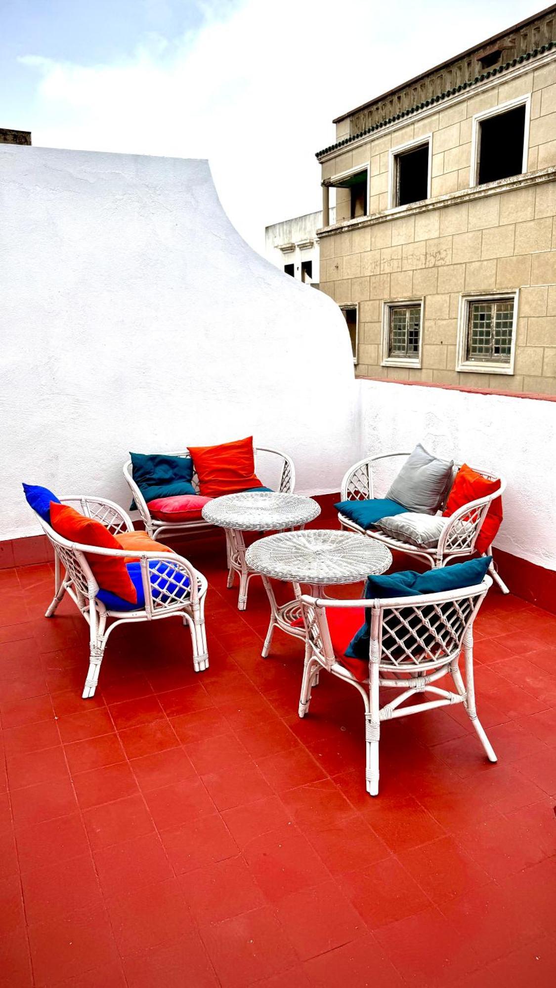 Tétouan Joli Appart Avec Terrasse Au Centre Ville מראה חיצוני תמונה